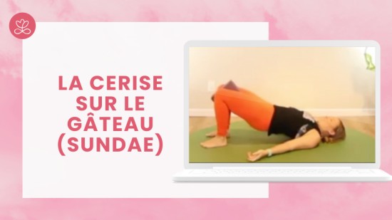 La cerise sur le gâteau (sundae)