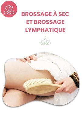 Brossage à sec et brossage lymphatique