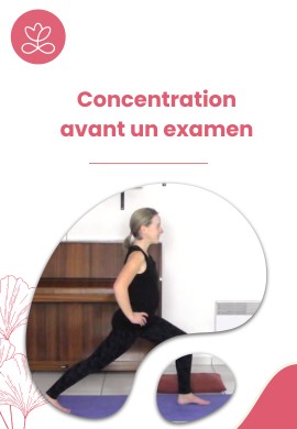 Concentration avant un examen
