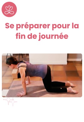 Se préparer pour la fin de journée