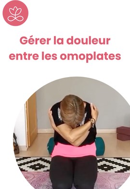 Gérer la douleur entre les omoplates